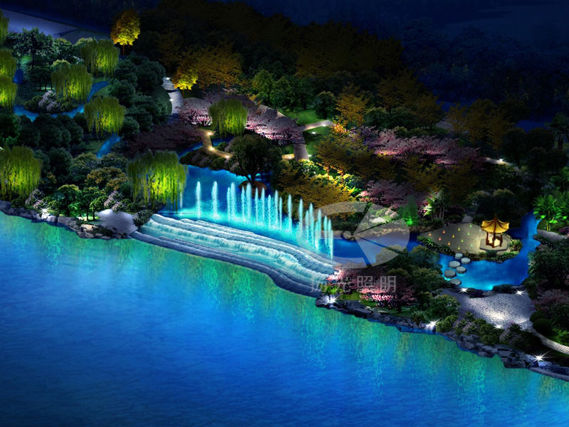 水景景觀照明設(shè)計(jì)的兩種方式 水景景觀照明設(shè)計(jì)的兩種方式